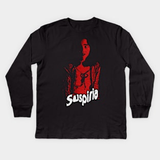 Scary Suspiria Dario Argento Kids Long Sleeve T-Shirt